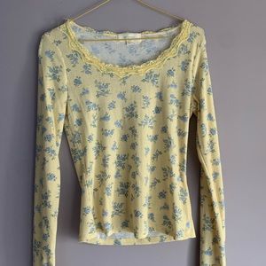 Vintage Floral Top